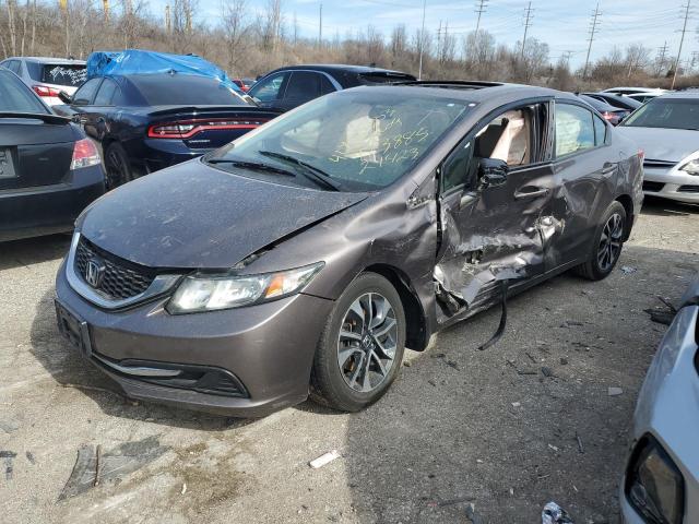 HONDA CIVIC EX 2015 with VIN 19XFB2F82FE002085 - Photo from auction