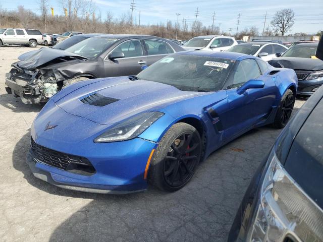 CHEVROLET CORVETTE G 2019 with VIN 1G1YW2D71K5117766 - Photo from auction