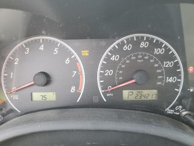 Photo 9 from auction – 2011 TOYOTA COROLLA BA with VIN 2T1BU4EE4BC540954