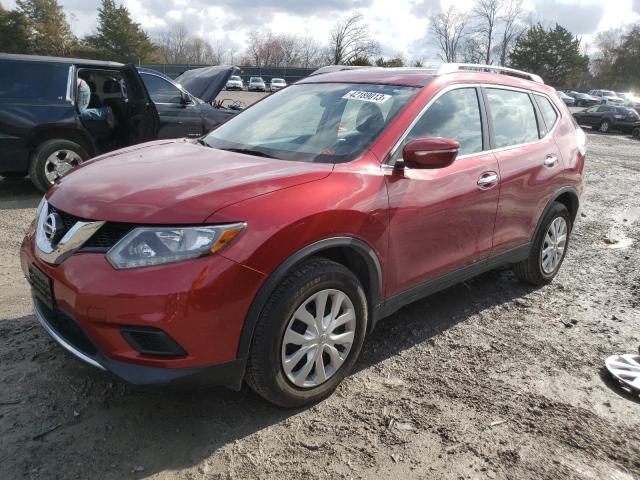 NISSAN ROGUE S 2015 with VIN KNMAT2MV4FP548144 - Photo from auction