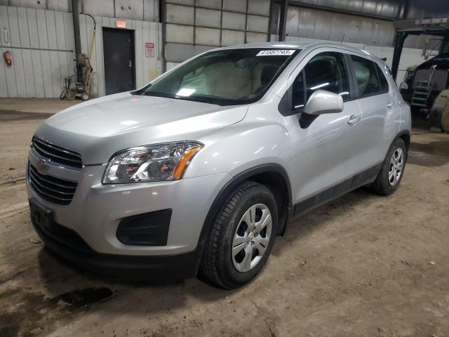 CHEVROLET TRAX LS 2016 with VIN KL7CJKSB7GB762368 - Photo from auction