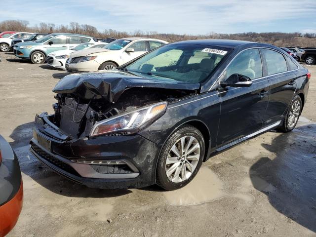 HYUNDAI SONATA SPO 2017 with VIN 5NPE34AF3HH452014 - Photo from auction