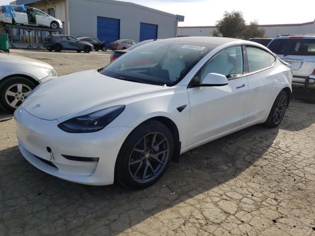 TESLA MODEL 3 2022 with VIN 5YJ3E1EB3NF183160 - Photo from auction