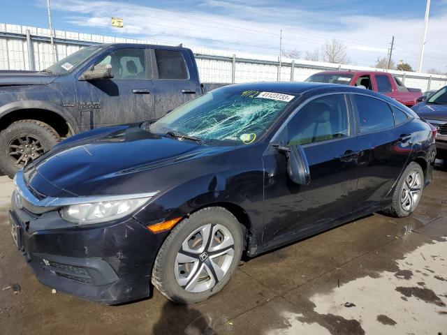 HONDA CIVIC LX 2016 with VIN 19XFC2F50GE034554 - Photo from auction
