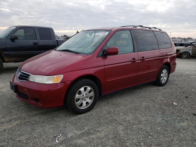 HONDA ODYSSEY EX 2004 with VIN 5FNRL188X4B086357 - Photo from auction