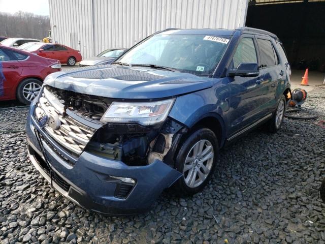 FORD EXPLORER X 2018 with VIN 1FM5K8D80JGB73813 - Photo from auction