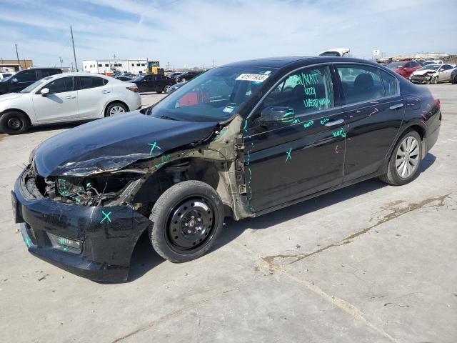 HONDA ACCORD EXL 2014 with VIN 1HGCR3F83EA020148 - Photo from auction