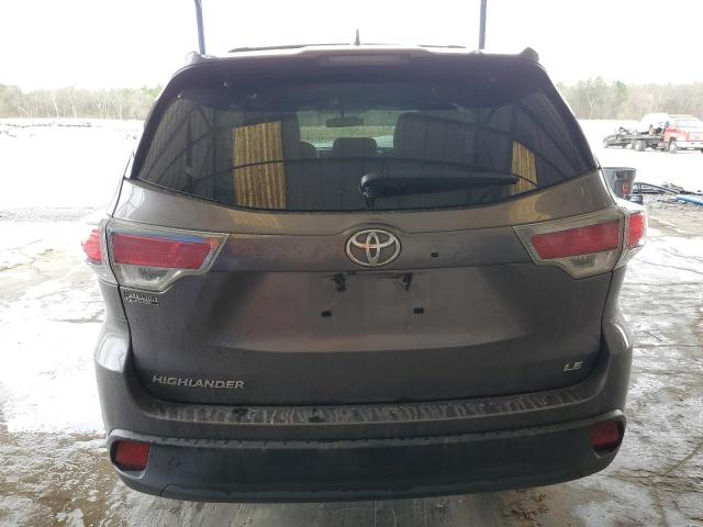 Photo 6 from auction – 2016 TOYOTA HIGHLANDER with VIN 5TDZKRFH9GS170013