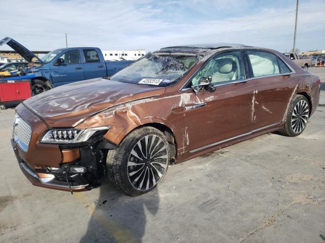 LINCOLN CONTINENTA 2018 with VIN 1LN6L9BC4J5601215 - Photo from auction