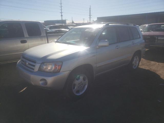 TOYOTA HIGHLANDER 2005 with VIN JTEDP21A850084538 - Photo from auction