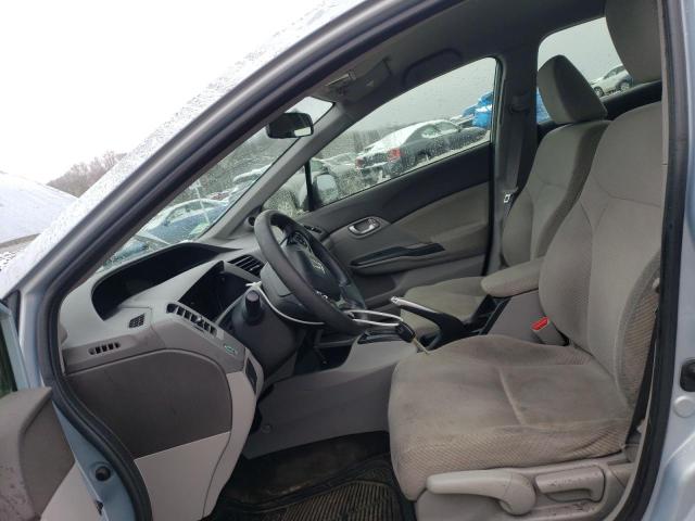 Photo 7 from auction – 2012 HONDA CIVIC HYBR with VIN JHMFB4F29CS006262