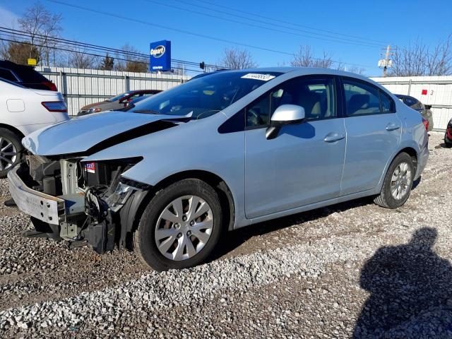 HONDA CIVIC LX 2012 with VIN 19XFB2E52CE008553 - Photo from auction