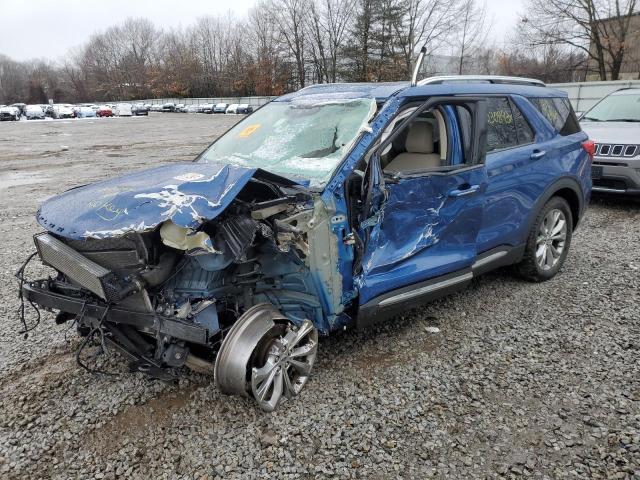 FORD EXPLORER L 2021 with VIN 1FMSK8FH3MGB34167 - Photo from auction