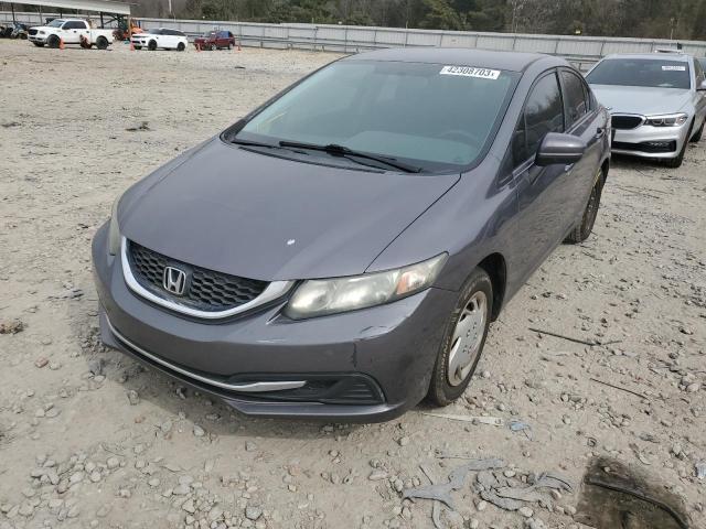 HONDA CIVIC LX 2014 with VIN 19XFB2F58EE054292 - Photo from auction