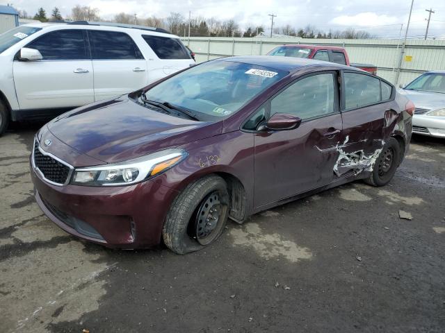 KIA FORTE LX 2018 with VIN 3KPFK4A7XJE271647 - Photo from auction