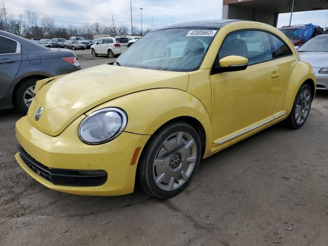 VOLKSWAGEN BEETLE 2014 with VIN 3VWJP7AT4EM607151 - Photo from auction