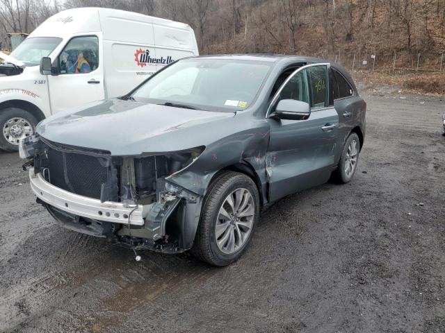 ACURA MDX TECHNO 2015 with VIN 5FRYD4H42FB011855 - Photo from auction