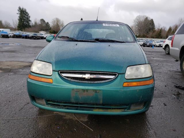 Photo 5 from auction – 2004 CHEVROLET AVEO with VIN KL1TD52664B130818