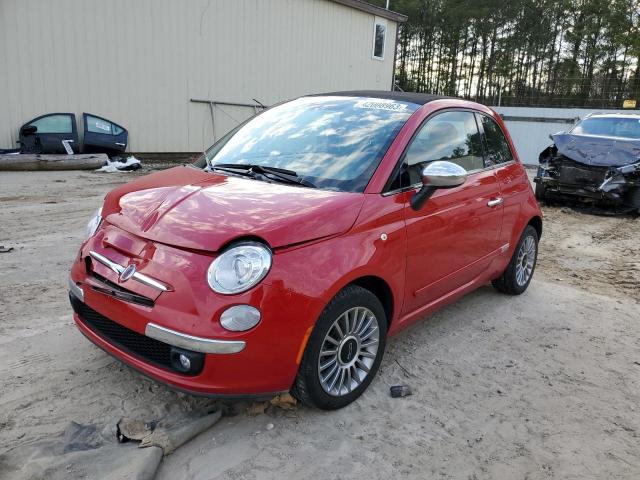 FIAT 500 2012 with VIN 3C3CFFER6CT118927 - Photo from auction