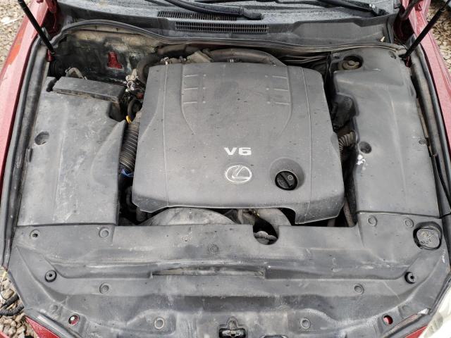 Photo 11 from auction – 2008 LEXUS IS 250 with VIN JTHCK262982021763