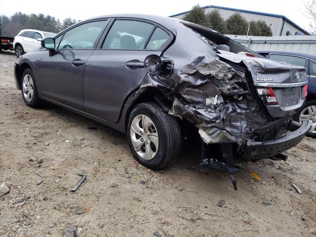 Photo 2 from auction – 2015 HONDA CIVIC LX with VIN 19XFB2F54FE268083