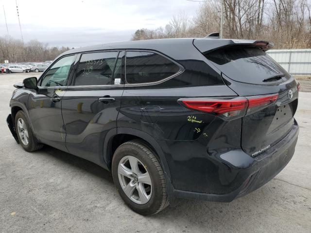 Photo 2 from auction – 2021 TOYOTA HIGHLANDER with VIN 5TDCZRBH3MS131291