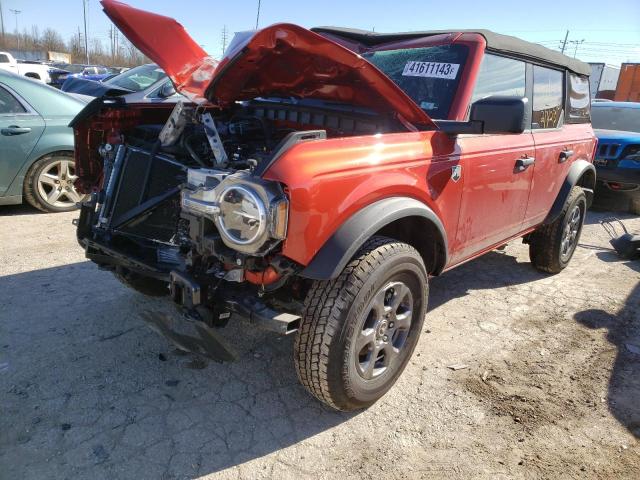 FORD BRONCO BAS 2022 with VIN 1FMDE5BHXNLA98703 - Photo from auction