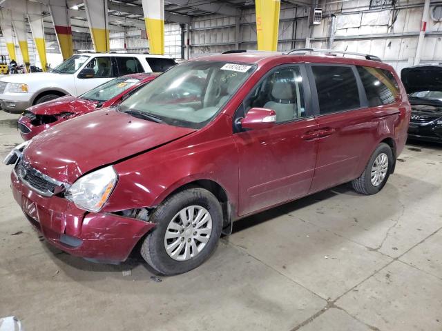 KIA SEDONA LX 2011 with VIN KNDMG4C70B6370572 - Photo from auction