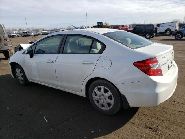 Photo 2 from auction – 2012 HONDA CIVIC LX with VIN 19XFB2F52CE086586