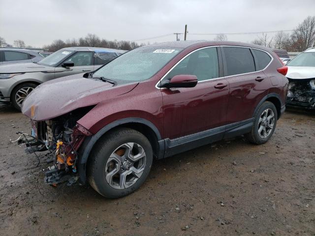 HONDA CR-V EX 2017 with VIN 2HKRW2H52HH689801 - Photo from auction