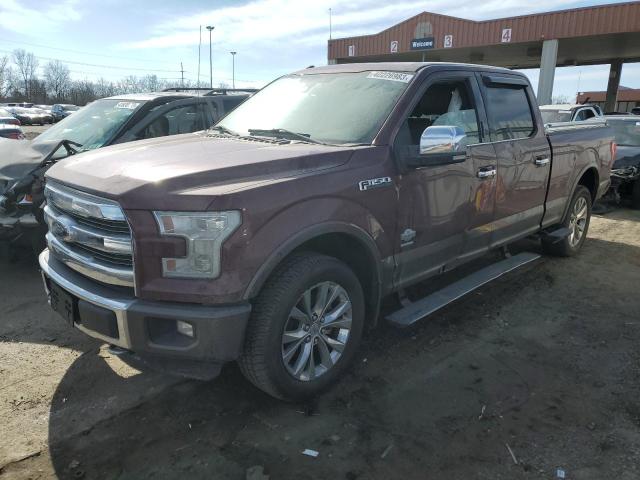 FORD F150 SUPER 2016 with VIN 1FTFW1EG7GFC71066 - Photo from auction