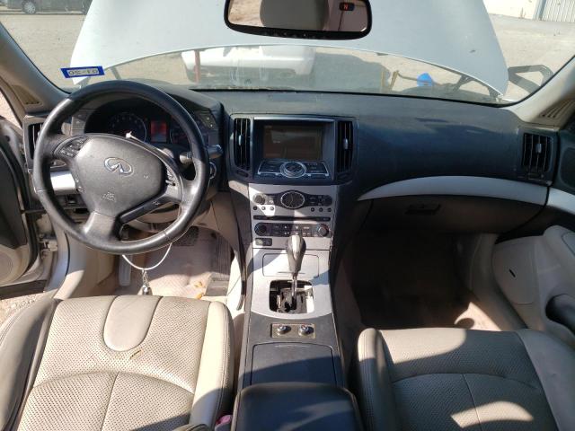 Photo 8 from auction – 2009 INFINITI G37 BASE with VIN JNKCV61E89M014907