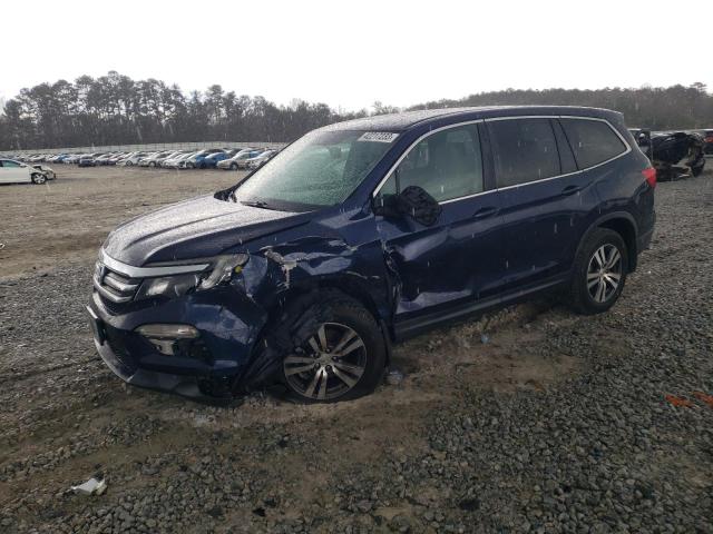 HONDA PILOT EXLN 2017 with VIN 5FNYF6H75HB028895 - Photo from auction