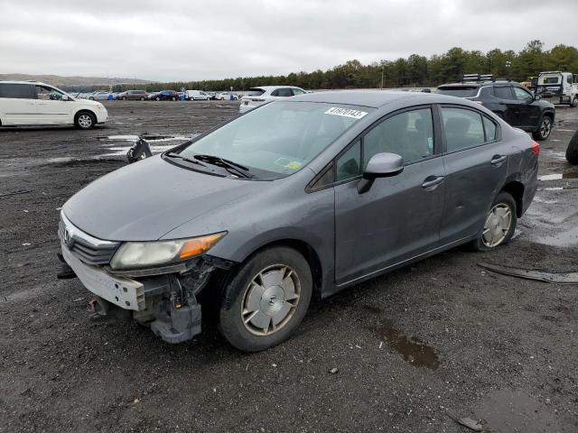 Photo 1 from auction – 2012 HONDA CIVIC HF with VIN 2HGFB2F6XCH321542