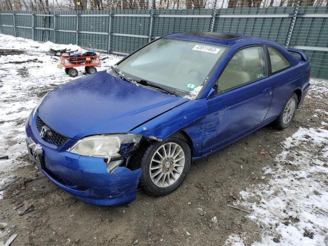 HONDA CIVIC EX 2005 with VIN 1HGEM21935L021502 - Photo from auction