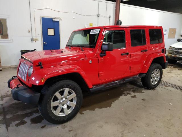 JEEP WRANGLER U 2018 with VIN 1C4BJWEG5JL843285 - Photo from auction