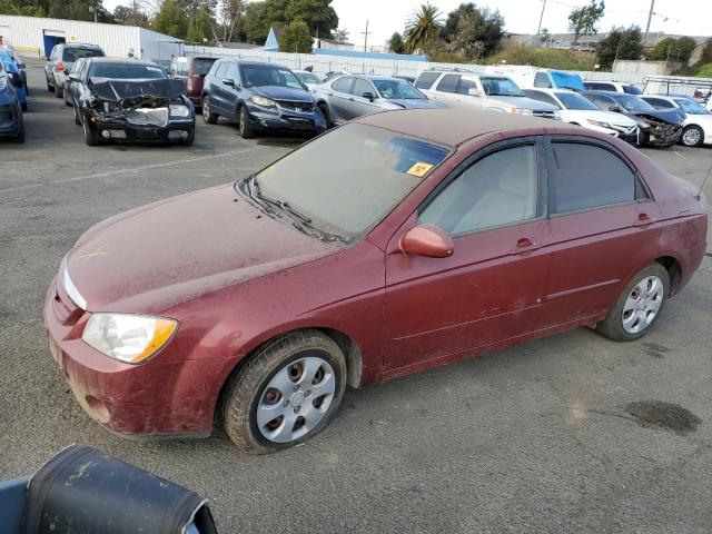 KIA SPECTRA LX 2006 with VIN KNAFE122765352405 - Photo from auction