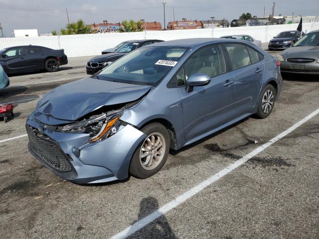 TOYOTA COROLLA LE 2020 with VIN JTDEBRBE9LJ013759 - Photo from auction