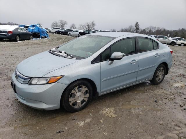 HONDA CIVIC HYBR 2012 with VIN JHMFB4F29CS006262 - Photo from auction