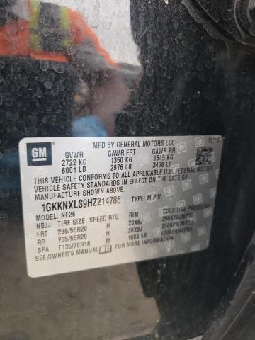 Photo 14 from auction – 2017 GMC ACADIA DEN with VIN 1GKKNXLS9HZ214786
