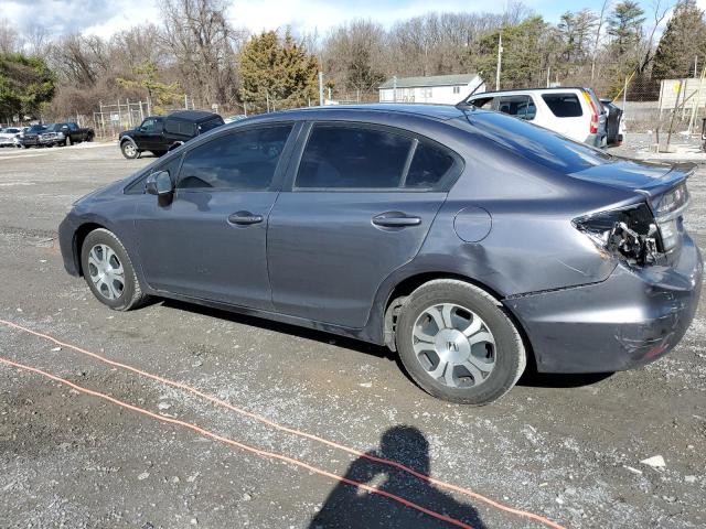 Photo 2 from auction – 2015 HONDA CIVIC HYBR with VIN 19XFB4F28FE201553