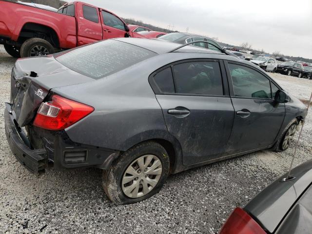 Photo 3 from auction – 2012 HONDA CIVIC LX with VIN 19XFB2F5XCE103800