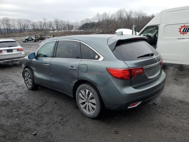 Photo 2 from auction – 2015 ACURA MDX TECHNO with VIN 5FRYD4H42FB011855