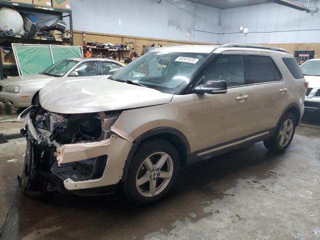 FORD EXPLORER X 2017 with VIN 1FM5K8D81HGE22064 - Photo from auction