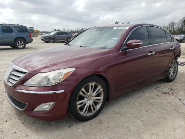 HYUNDAI GENESIS 3. 2013 with VIN KMHGC4DDXDU223165 - Photo from auction
