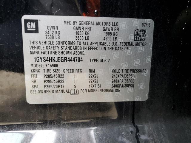 Photo 14 from auction – 2016 CADILLAC ESCALADE E with VIN 1GYS4HKJ5GR444704