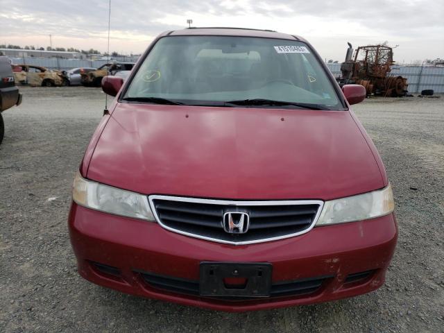 Photo 5 from auction – 2004 HONDA ODYSSEY EX with VIN 5FNRL188X4B086357