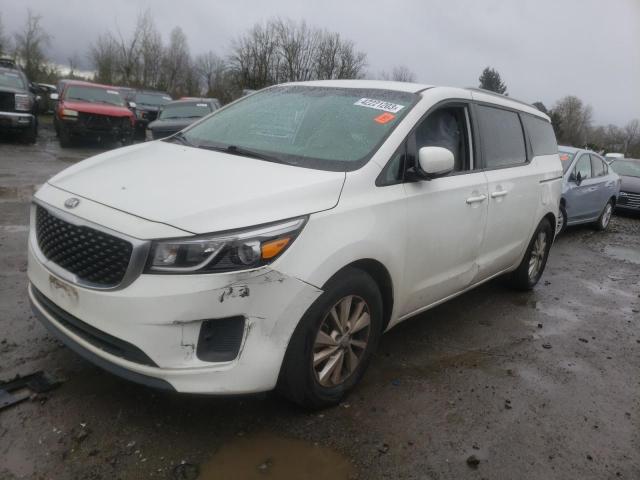 KIA SEDONA LX 2015 with VIN KNDMB5C16F6073263 - Photo from auction