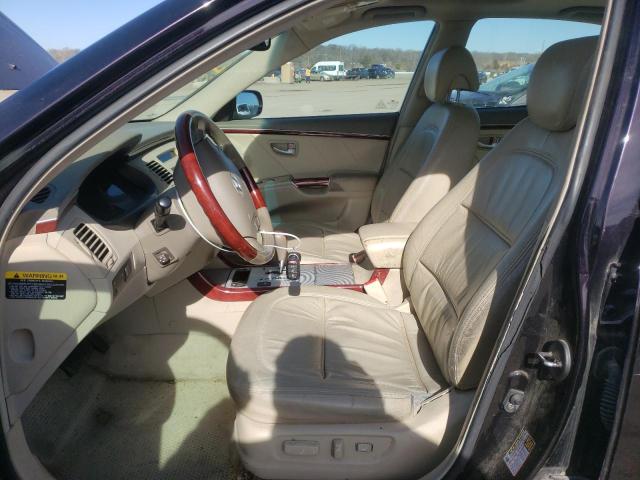 Photo 7 from auction – 2007 HYUNDAI AZERA SE with VIN KMHFC46F77A232261
