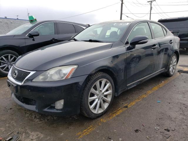 LEXUS IS 250 2009 with VIN JTHCK262092029591 - Photo from auction